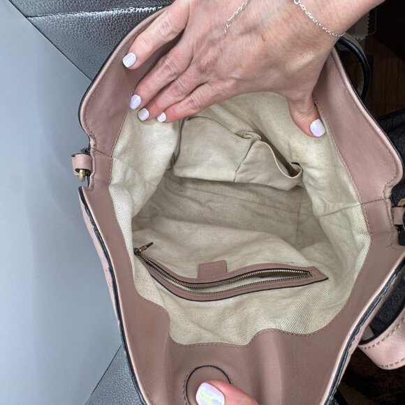 Gucci Light Pink Bree Convertible Top Handbag - HOT BUY IN 2025!!!! - Picture 7 of 13